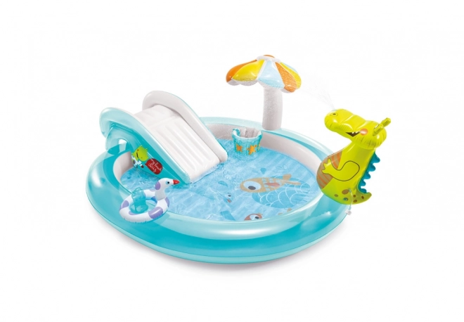 Inflatable Play Center with Crocodile