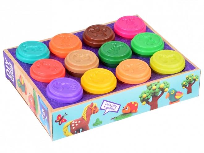 Creative Dough Set for Kids - 12 Color Playset