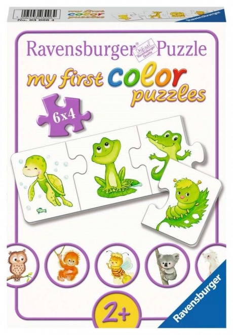 My First Puzzle Colorful Animals