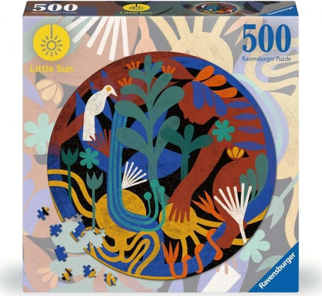 Round Puzzle Little Sun Change for the Better 500 Pieces