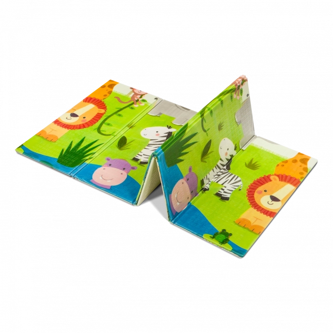 Reversible Play Mat Safari And City Life