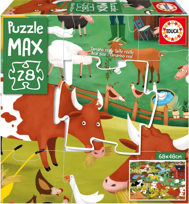 Educa Farm Puzzle 28 Pieces