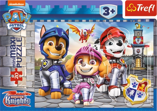 Puzzle MiniMaxi 20 Pieces - PAW Patrol - Cheerful Pups