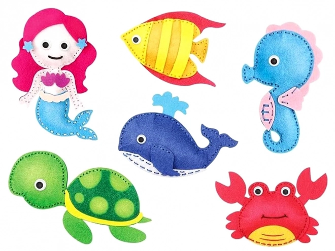 Creative DIY Felt Sea Animals Kit