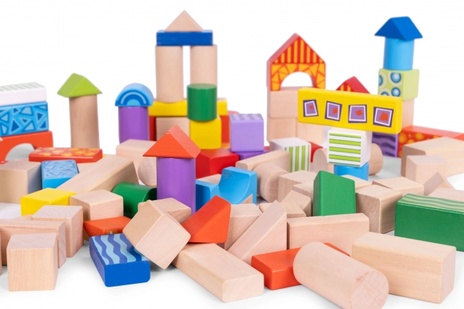 Eco-friendly children's wooden blocks