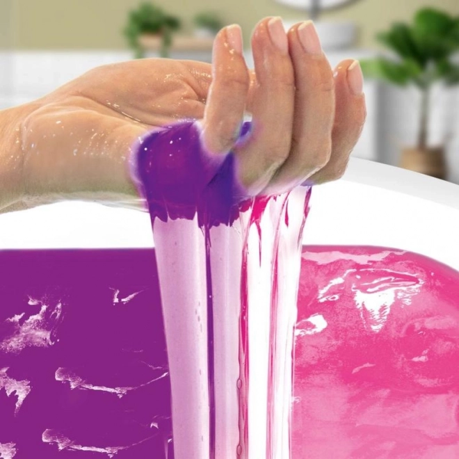 Colorful Bath Slime with Cotton Candy Scent