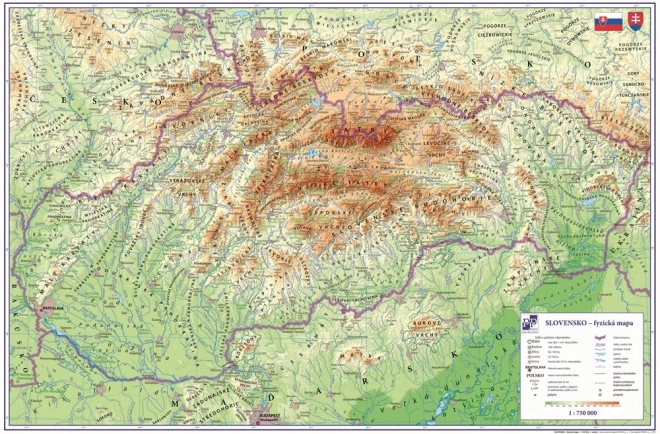 Desk Mat 60x40cm Slovakia
