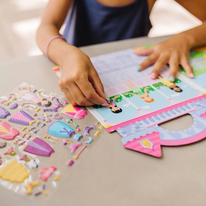 Reusable Puffy Stickers - PRINCESSES