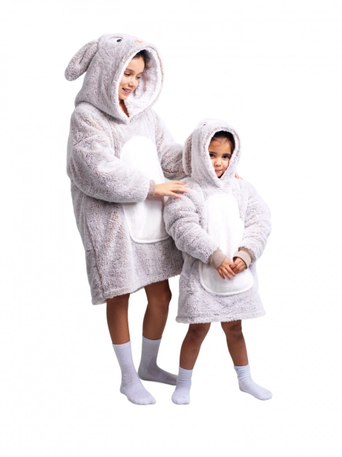 Cozy Noxxiez Hooded Blanket Sweatshirt for Kids 3-6 Years