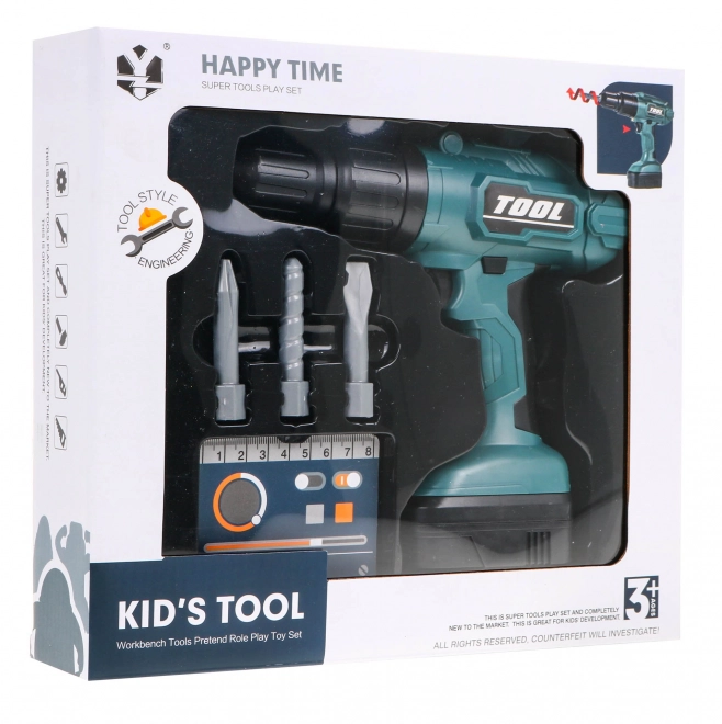 Interactive Drill and Screwdriver Toy Set for Kids