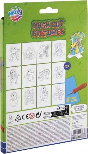 Creative Set of Perforated Pictures