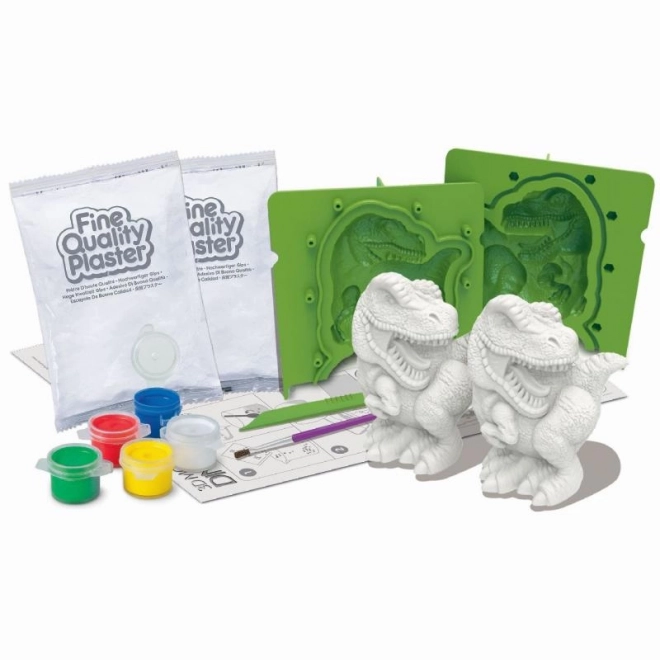 3D Dinosaur Crafting and Painting Set