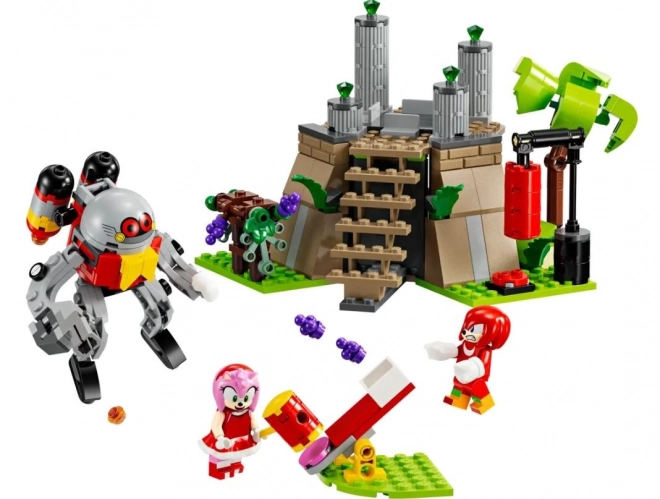 Knuckles and the Master Emerald Temple Playset