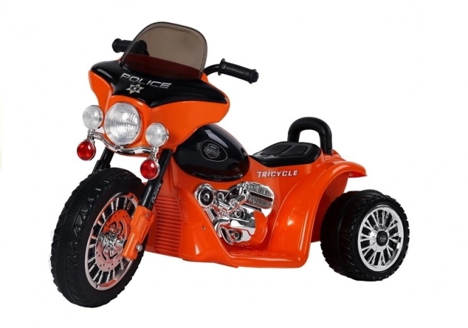 Battery Operated Kids Motorcycle Orange