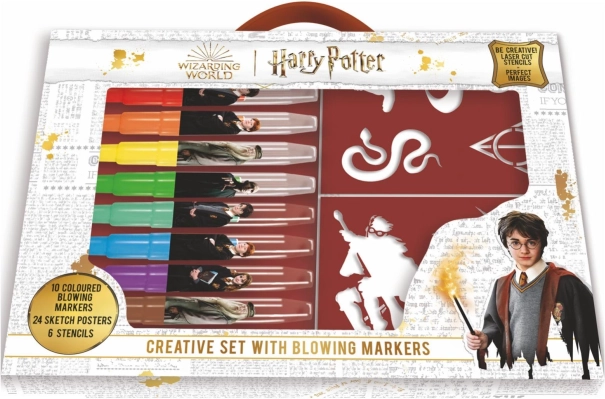 Harry Potter fújó filctoll kreatív készlet