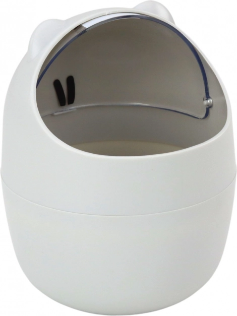 Mini table trash bin gray 1L