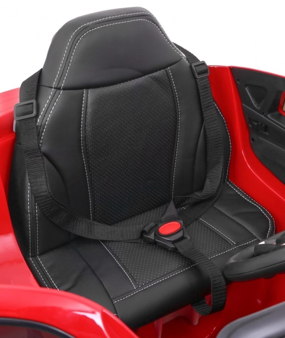 Mașină electrică pentru copii BMW X6M vopsită + telecomandă + EVA + pornire lentă + audio + LED – Červené
