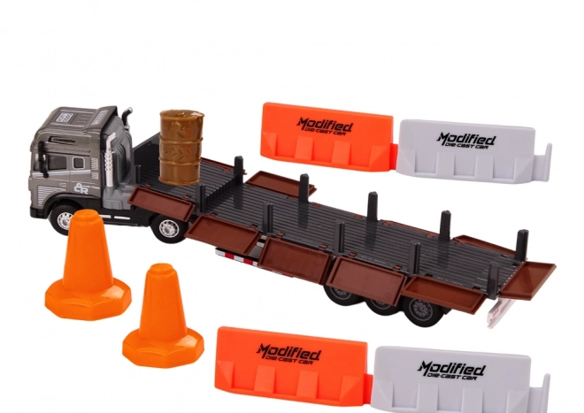 Truck with Trailer 1:24 Accessories Lights and Sounds