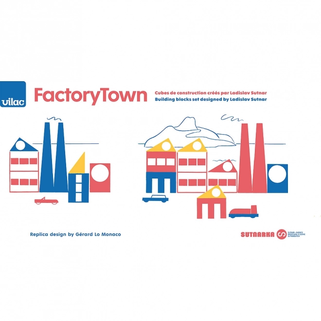 Vilac Factory Town by Ladislav Sutnar