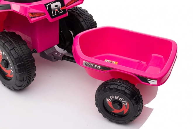 Fekete pedálos gokart széles felfújható kerekekkel