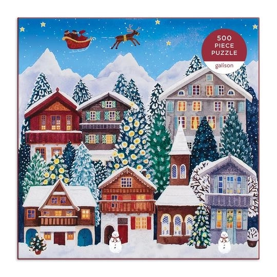 Christmas Village Puzzle 500 Pieces