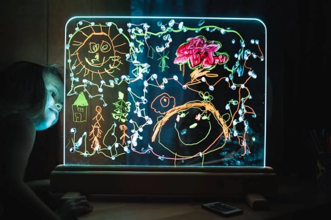 16 colors, 4 modes, and brightness control