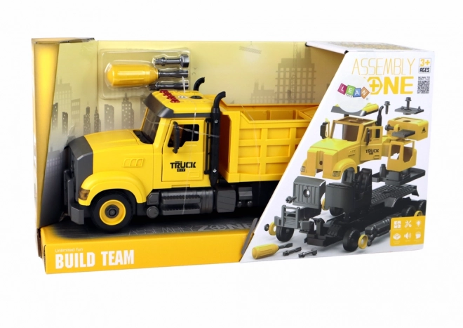 Yellow Interactive Construction Truck with Sounds