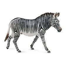 Grévy's Zebra Toy Figurine