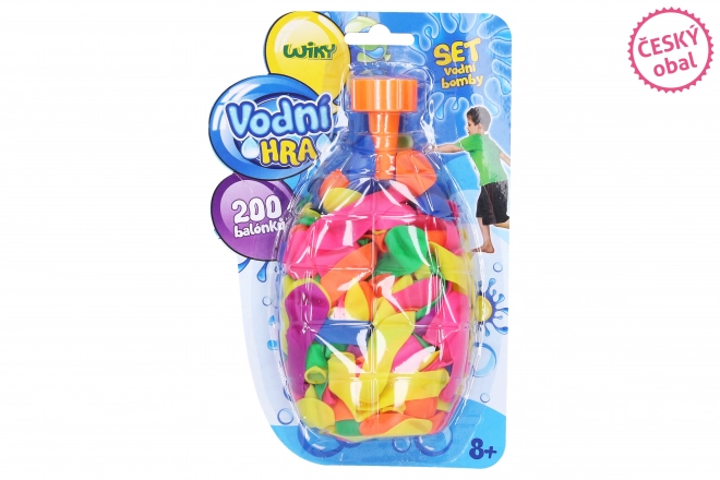 Water Balloons Set 200 Pack - Czech Packaging