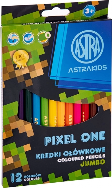 Astra Jumbo Pastel Crayons Set