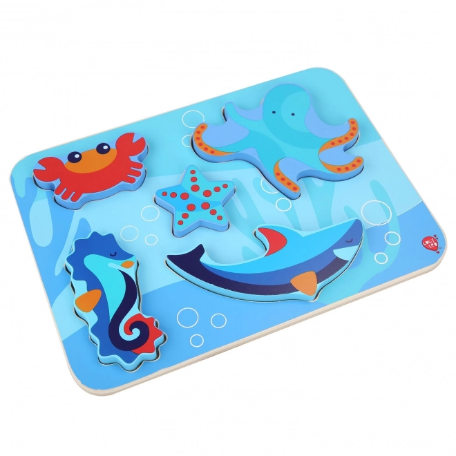 Wooden Sea Creatures Puzzle