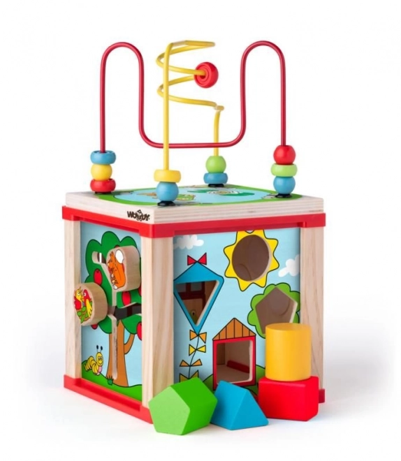 Activity Cube Little House