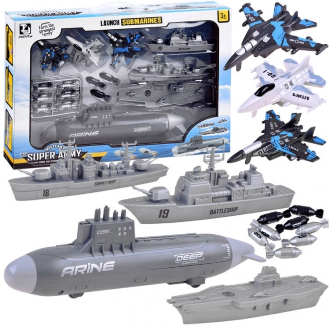 Submarine Battle Ship Set for Kids