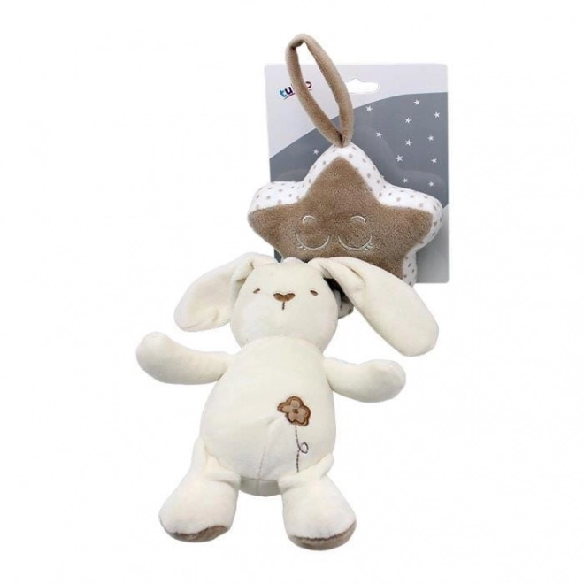 Musical Bunny Caramel 35 cm