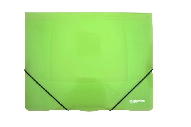 Green Elastic Closure Folder eCollection