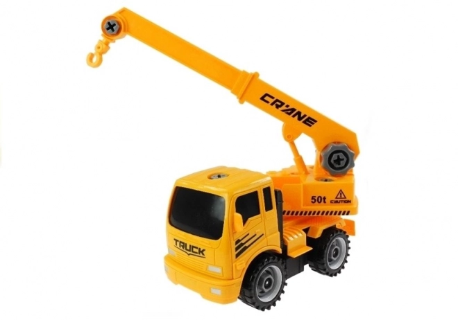 Interchangeable Construction Vehicle Toy Set