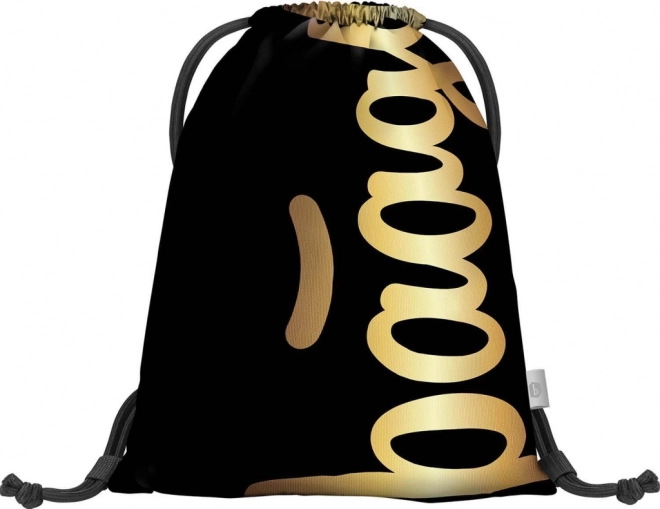 Skate Gold Drawstring Bag