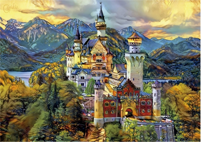 Educa Neuschwanstein Castle Puzzle 1000 Pieces