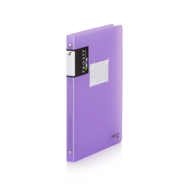 Purple Frosty A4 Ring Binder