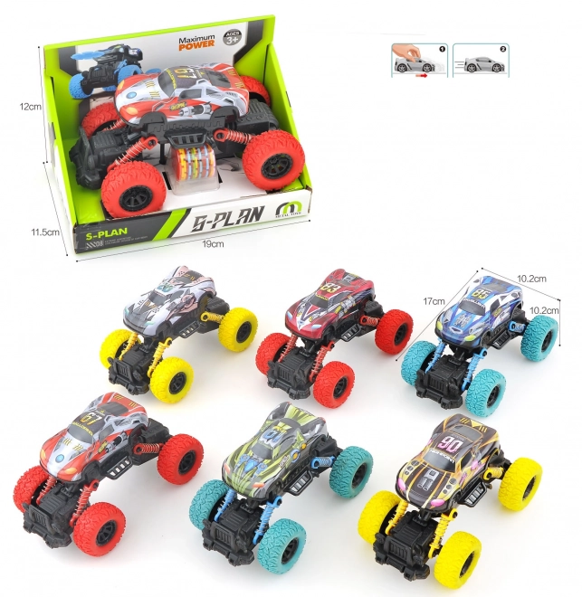 Auto S-Plan Shooting Toy Car