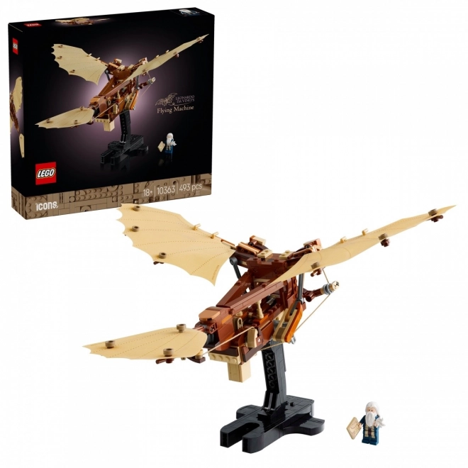 Lego Icons Leonardo da Vinci Flying Machine