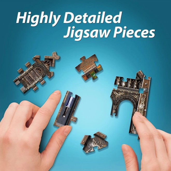 WREBBIT 3D puzzel De Heer der Ringen: Gouden Hal van Edoras