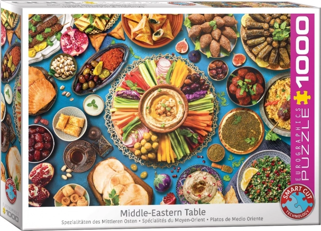 Puzzle Middle Eastern Table 1000 Pieces