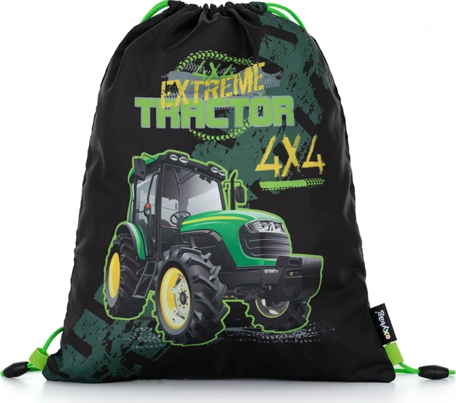 Tractor Drawstring Shoe Bag