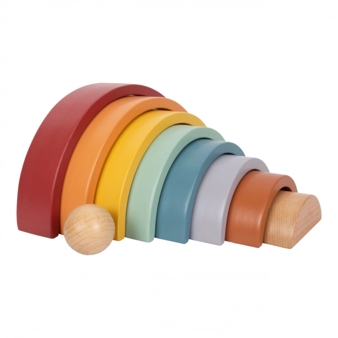 Small Foot Wooden Toys Rainbow Safari