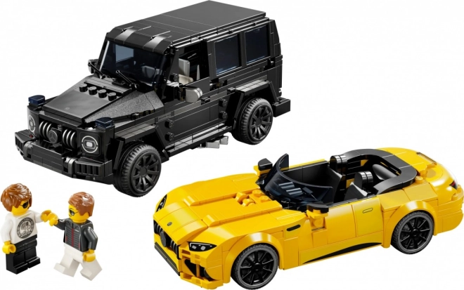 Two iconic cars in one set