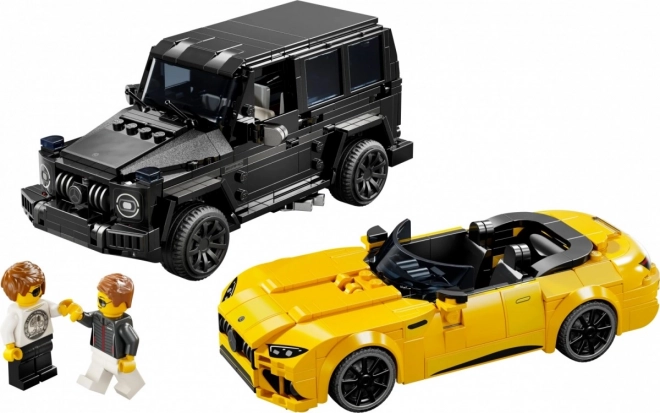 Lego Speed Champions Mercedes-AMG G 63 and SL 63 Set