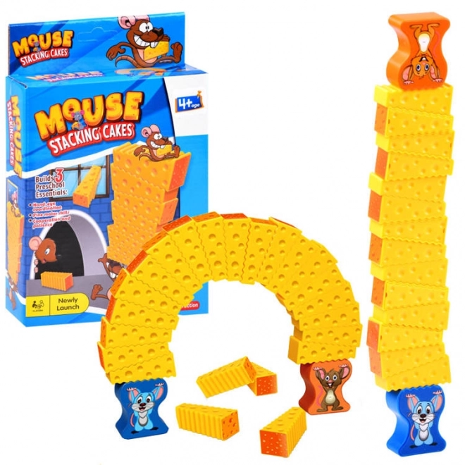 Mouse Cheese Tower Skill Game