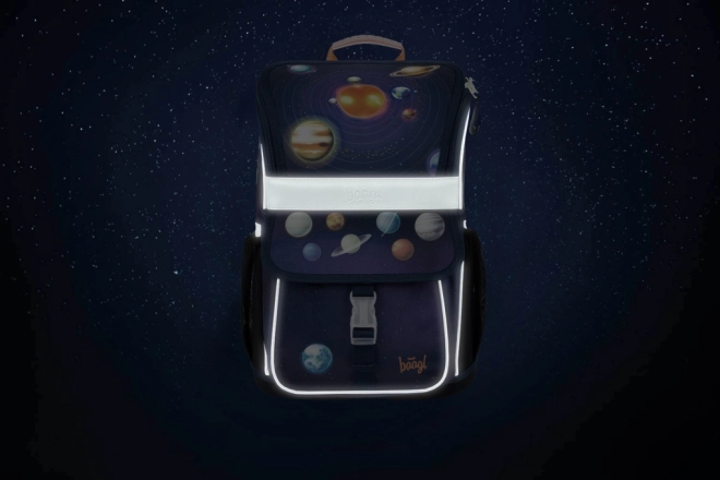 School Bag Set with Planets Design