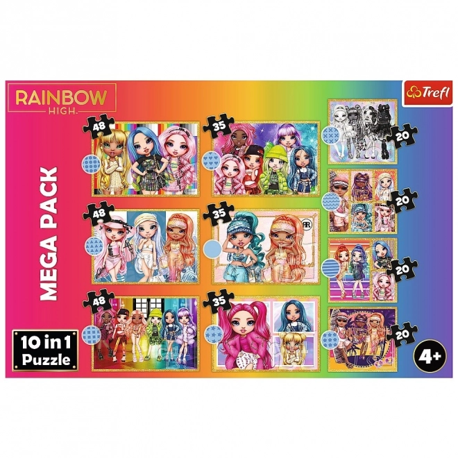 Trefl 10-in-1 Puzzle Set - Fashion Doll Collection